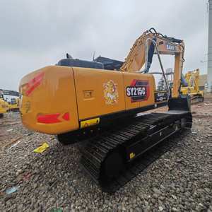 Best Selling 21 Ton Sany SY215C Crawler Excavator Used Second Hand <b>Construction</b> Digger with Core Engine SY215Pro on Sale - Product Image 4
