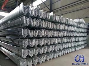 AASHTO M180 yol çit galvanizli çelik W ışın Pakistan için otoyol bariyeri trafik kazası bariyerleri - Product Image 4