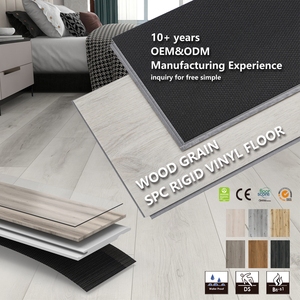 Hot bán sang trọng Vinyl tấm ván sàn 7.2 ''x 48'' / 9 ''* 48'' / 9 ''x 60'' / 12*24 ''SPC sàn - Product Image 1