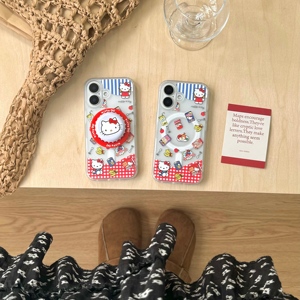 Bán buôn phim hoạt hình dễ thương cho từ không dây mạ điện điện thoại chủ cho 17 16 15 14 trường hợp điện thoại - Product Image 3