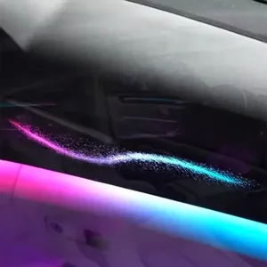 Mercedes W212 e-class için dinamik ortam aydınlatma araç kiti 2010-2015 türbin hava firar arka araba aksesuarları iç kitleri - Product Image 4