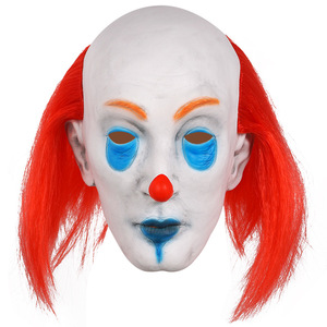 Wholesale 2025 Halloween <strong>Scary</strong> Weird Latex Clown <strong>Mask</strong> Rechargeable Props for Christmas Easter Masquerade Festivals Party <strong>Masks</strong> - Product Image 6