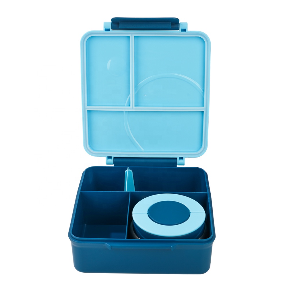 Blu-con barattolo thermos