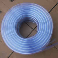 Tuyau en PVC transparent renforcé, sans odeur, de qualité alimentaire, flexible, en vinyle, pour l'air, 10 pieds, pour usage alimentaire