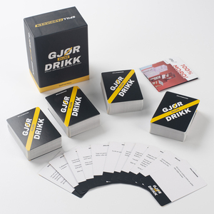 Full Color Deck of Cards Printing Custom Card Game with Boxes