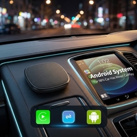 Boîtier AI Android 13 sans fil OEM pour CarPlay et Android Auto, Qualcomm 8 cœurs 4+64G/8+128G, navigation GPS à écran partagé, 4G LTE pour voiture