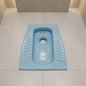VIstaar Noir Rustique Double Couleur Céramique Squating Eastern Pan pour l'Algérie, le Golfe, le Yémen, le marché africain Prix bon marché Sanitaires - Product Image 5