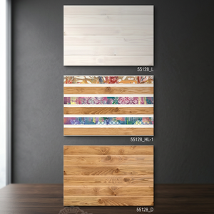 กระเบื้องผนังพอร์ซเลนหินอ่อนสีเทามันวาวขนาด300X450มม. 30x45ซม. 12X18นิ้วสำหรับการออกแบบตกแต่งภายในอาคารพาณิชย์ - Product Image 2