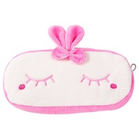 Étui à crayons en peluche mignon, étui à crayons pour étudiants avec des animaux de dessin animé, fournitures scolaires pour enfants, trousse de maquillage pour filles, fournitures scolaires