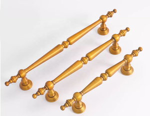 Hot Sale Original Solid <strong>Antique</strong> Brass Cabinet Handle Furniture Handles and <strong>Knobs</strong> <strong>Drawer</strong> Pulls - Product Image 3