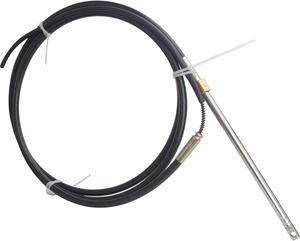 Turbina de motor marino de 5-50 pies, sistema de dirección rotativa, Cable mecánico de barco y rueda con Kit de bisel de rodamiento de 90 grados, 14 pies - Product Image 3