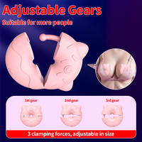 OEM Silikon Wasserdichter 10-Gang Aufladbarer Ferngesteuerter Unterwäsche-Vibrator Nippel-Stimulator