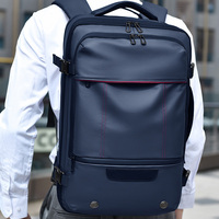 Sac à dos imperméable grande capacité évolutif pour ordinateur portable, unisexe, haut de gamme, pour affaires et voyages, avec fermeture éclair, design minimaliste et tendance