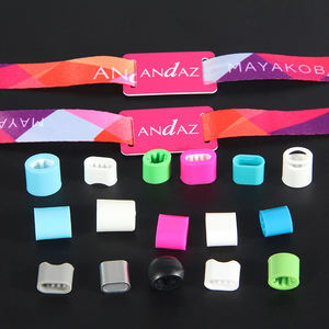 Gelang Plastik Bulat Murah Grosir dengan Kunci Sekali Pakai, Desain Ramah Lingkungan, Tidak Beracun, dan Tahan Air untuk Acara - Product Image 3