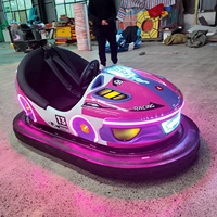 Nouvelles Voitures Tamponneuses Électriques à LED Style Course pour Centres Commerciaux Intérieurs et Manèges de Fête Foraine pour Enfants