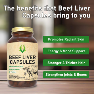ODM OEM Capsules de foie de bœuf de bonne qualité, complément alimentaire, favorise la fonction du système immunitaire et soutient le renforcement de la fonction articulaire - Product Image 3