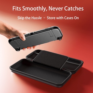 Estuche <span class=keywords><strong>de</strong></span> Transporte Rígido <span class=keywords><strong>de</strong></span> EVA y PU BJBT en Stock con 10 Ranuras para Tarjetas para Accesorios <span class=keywords><strong>de</strong></span> Juego <span class=keywords><strong>Nintendo</strong></span> Switch 2 OLED - Product Image 4