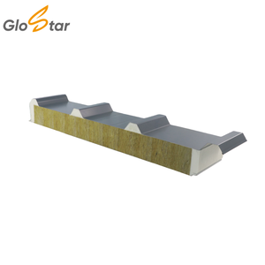 Factory Supply Fireproof &amp; Corrosion-Resistant 50mm Steel Sheet SR1000 Composite <strong>Roof</strong> Sandwich Panel for Metal <strong>Building</strong> <strong>Roofs</strong> - Product Image 5