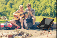 Singda chaise de camping en plein air portable chaises de plage pliables en aluminium Moon Camp pour voyage