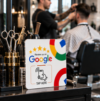 Carte NFC Google Review en gros : Plaque intelligente sans contact pour avis clients – Idéale pour restaurants, hôtels, salons