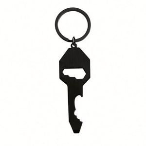 Décapsuleur porte-clés en acier inoxydable, style Europe et États-Unis, avec étiquette en alliage, vente en gros, pour cadeaux de fêtes - Product Image 5