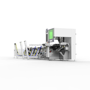 เครื่องตัดอลูมิเนียมสำหรับงานหนัก เครื่องตัดท่อ CNC อุตสาหกรรม เครื่องเลเซอร์ตัดท่อสำหรับการแปรรูปโปรไฟล์ - Product Image 3
