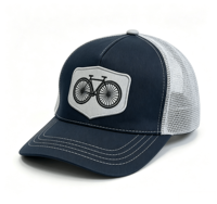 Topi Trucker Katun Diskon Besar, Bordir Logo Olahraga Personal, Topi Iklan Luar Ruangan, Unisex, Topi Trucker Jaring Polos