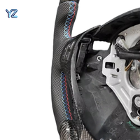 Volant sport en fibre de carbone YZ pour BMW Séries 1/3/5/6/7/8 X1 X3 X5 X6 E30 E34 E36 E46 E81 E70 E82 E87 E90 E91 E92 E93 E60