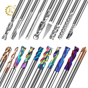 Fresa in Carburo di Tungsteno Jialing, Punta CNC a Taglio Su/Giù, 2 Scanalature, Fresa a Spirale in Carburo, Fresa Dritta, Frese per Router a Taglio Su - Product Image 2