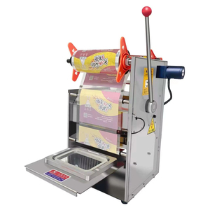 Manual Desktop Fast Food Tray Sealing Machine Tray Sealer Packaging Machine for Food Trays Sealing Machine - Product Image 2