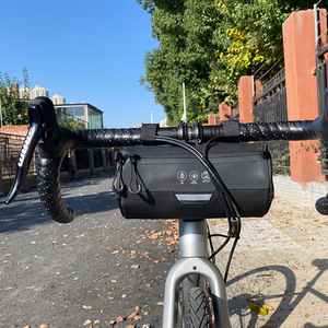 Sacoche de guidon de <span class=keywords><strong>vélo</strong></span> imperméable et réfléchissante, sacoche de tube avant pour VTT et <span class=keywords><strong>vélo</strong></span> de route, accessoires de cyclisme - Product Image 5
