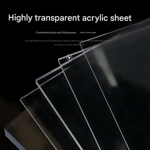 Gravure au laser, polissage, pliage, plaque acrylique PMMA transparente 1/8\" 4x8 0.250\" 48x96, 3 mm 5 mm, panneau pour cadeaux de bricolage - Product Image 3