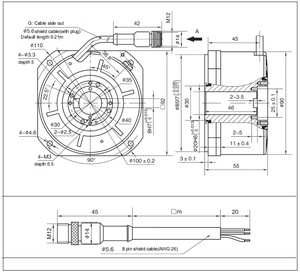 JKN-2C reliability strong anti-interference absolute <strong>angle</strong> <strong>encoder</strong> - Product Image 2