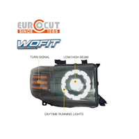 Pièces automobiles WOFIT, accessoires de voiture plug-and-play, phare LED modifié pour LC76 Land Cruiser, adapté aux modèles 2009-2021