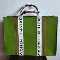 Promotion Sac Fourre-Tout en Feutre avec Logo Personnalisé, Sac à Main Femme en Laine Feutrée, Sac Cabas d'Épaule pour le Shopping, Sacs de Rangement pour Femmes