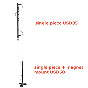 เสาอากาศสื่อสารวิทยุความถี่สูงแบบปรับได้ 7-50MHz สำหรับสถานีฐาน/เสาอากาศเคลื่อนที่ - Product Image 3
