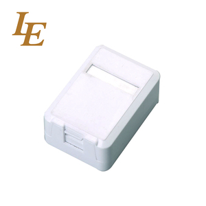 Caja Terminal de Red para Montaje en Superficie LE S019 CAT5E RJ45 con Soporte STP/UTP, Conector Krone IDC PCB - Product Image 5