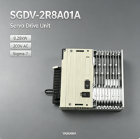 Unidad de Servoaccionamiento Yaskawa Sigma-V Serie SGDV-2R8A01A, Monofásica, 200V CA, 2.8A, Módulo de Control de Respuesta Rápida, Carcasa Metálica