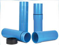Tubería de PVC Ranurada para Pozos Profundos, Tubería de PVC para Pozos de Agua, Tubo para Pozos Artesianos