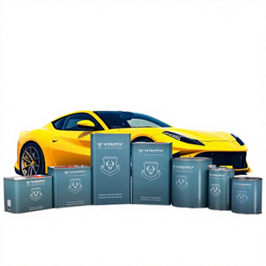 สีอะคริลิคสำหรับรถยนต์ YINDY S-W0318 2K สีเหลืองถั่ว  แบบสององค์ประกอบ เนื้อเมทัลลิก สำหรับพ่นเคลือบผิว  ซ่อมแซมตัวถังรถยนต์ - Product Image 5