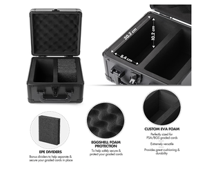 Scatola Porta Carte Gradate, Custodia per Carte Pokémon Gradate, Contenitori per Carte Sportive - Product Image 5