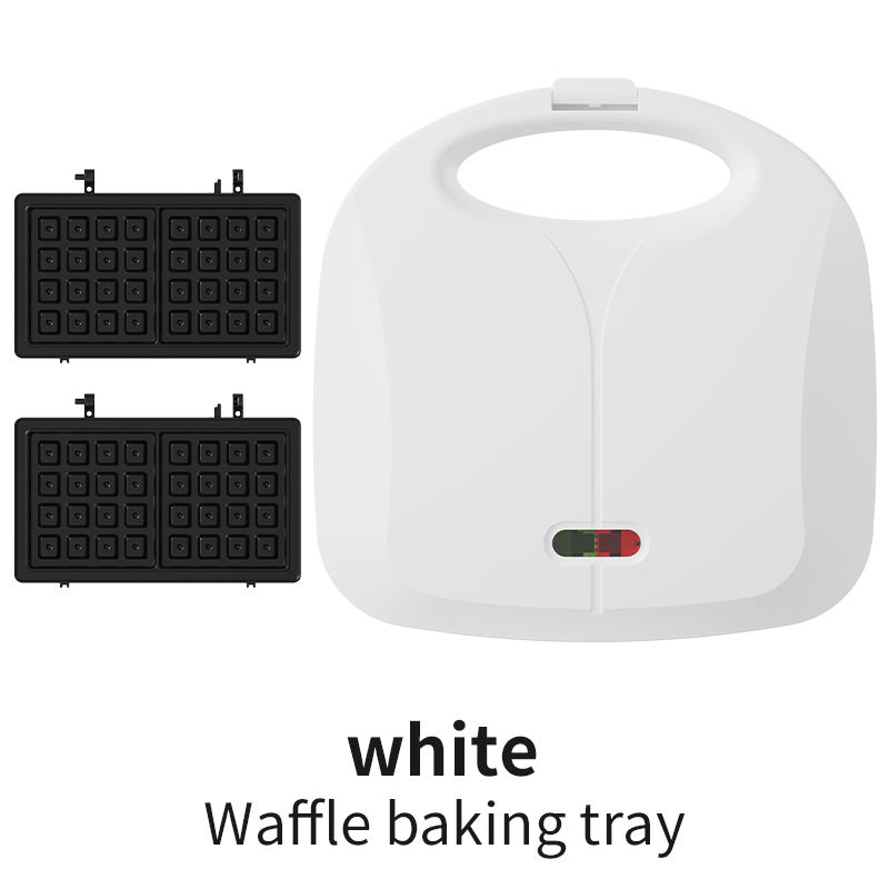 Plaque de cuisson gaufrée blanche