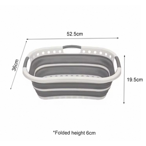 <strong>Popular</strong> Home Multi-functional Storage <strong>Basket</strong> <strong>Plastic</strong> Foldable Large <strong>Laundry</strong> <strong>Basket</strong> Foldable Toy Storage Boxes - Product Image 2