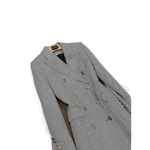 Nuovo Cappotto Vintage in Pile di Alta Qualità <span class=keywords><strong>Primavera</strong></span>-Autunno 2026, Giacca a Vento da <span class=keywords><strong>Donna</strong></span> con Cappuccio Staccabile e Motivo Pied-de-Poule - Product Image 3