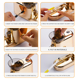 Máy làm thuốc lá điện tử gia dụng nhỏ, tùy chỉnh năm 2025 và máy làm thuốc lá tự động hoàn toàn - Product Image 2