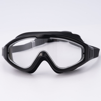 Fabricant de masques de natation à grand cadre, logo personnalisé, anti-buée, étanche, protection UV, lunettes de natation pour adultes