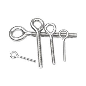 Herramientas de Ferretería, Tornillos, Nuevos Pernos de Acero Inoxidable 304 <span class=keywords><strong>con</strong></span> Tornillo, Gancho de Ojo de Cordero, Anillo Cerrado, Tornillos M4-M24 - Product Image 3