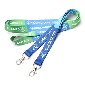 Mini lanière en polyester quantité minimale de commande personnalisée en usine avec offset et sérigraphie Produit avec logo OEM - Product Image 6