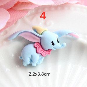 Motifs d'animaux de dessins animés, breloques en résine, décoration artisanale pour cadeaux, 20 pièces - Product Image 5