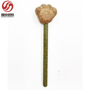 कस्टम स्वस्थ दंत स्वास्थ्य दांतों की सफाई पालतू खिलौने पर्यावरण के अनुकूल ctnip चबाने वाले लोलिपोप बिल्ली खिलौना - Product Image 4